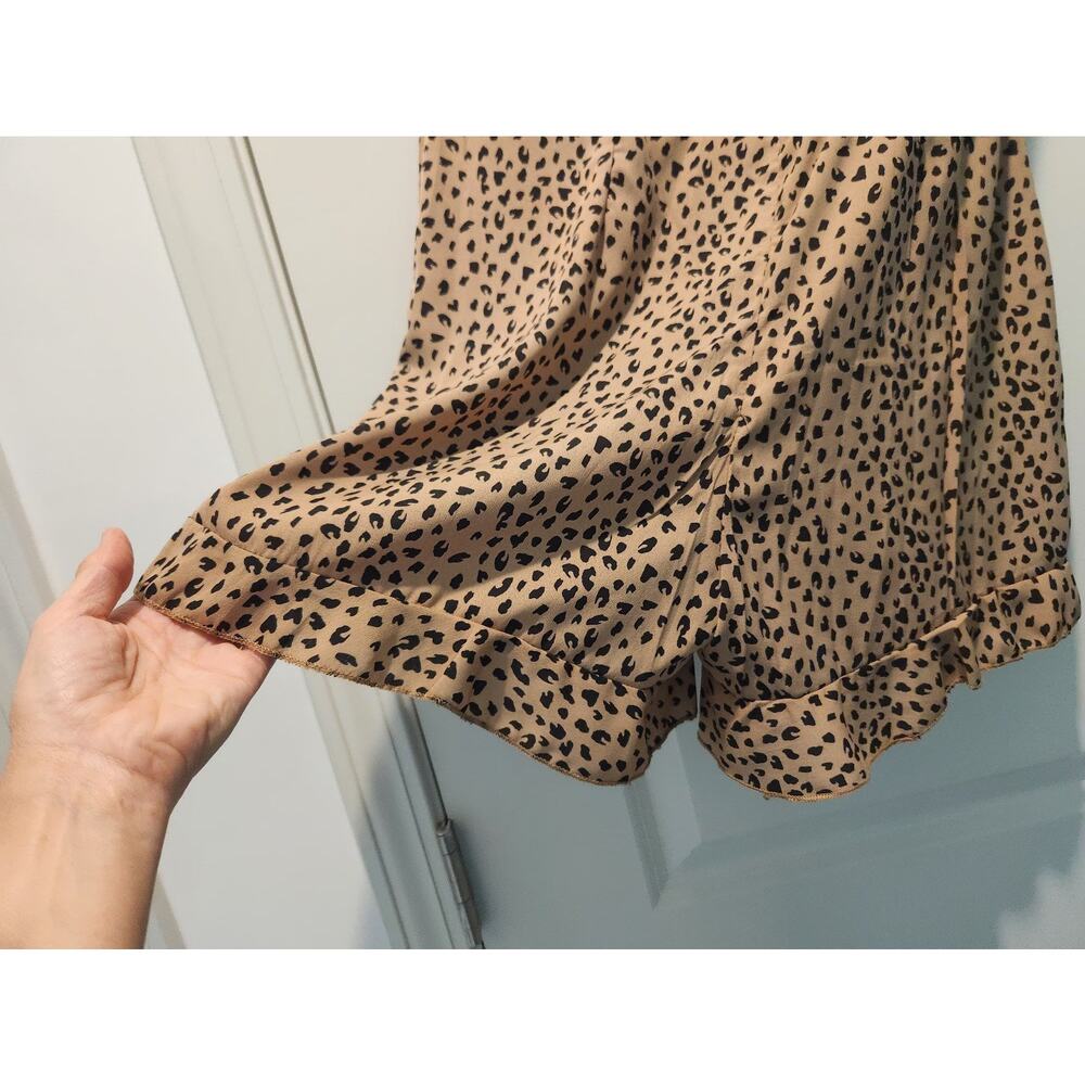Leopard Print Summer Romper - Picture 5 of 7